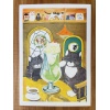 三猫倶楽部　A3リソグラフ　ポスター　コーヒーブレーク - 画像 (2)